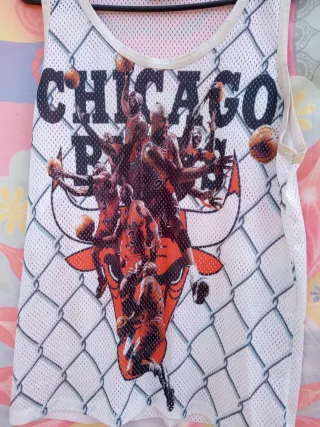 BLACK FOX CAMISETA CHICAGO BULLS DE BALONCESTO TM