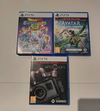 Juegos PS5: Dragon Ball, Avatar, Madison