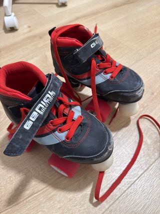 Patines y protecciones Genial