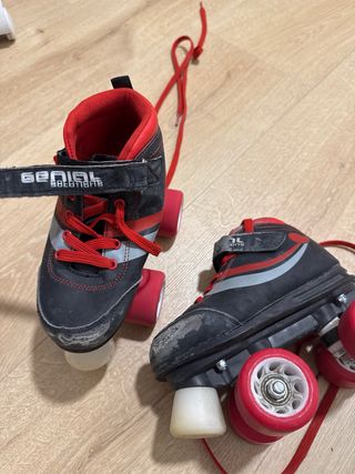 Patines y protecciones Genial