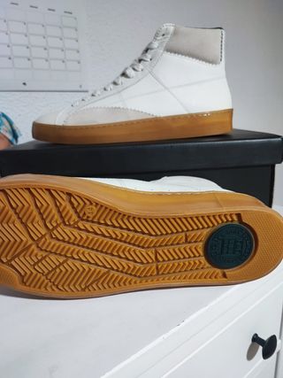 Zapatillas Scotch & Soda Piel Blancas Talla 44