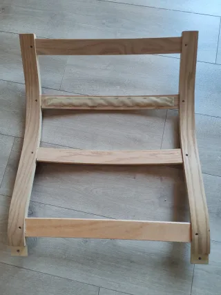 Sillón y reposapiés Poäng IKEA