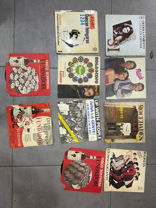 Lote 73 Discos Vinilo EP - Pop, Rock y Varios