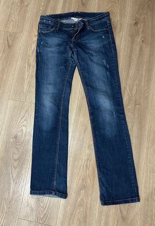 Vaqueros Stradivarius Azules Talla 40