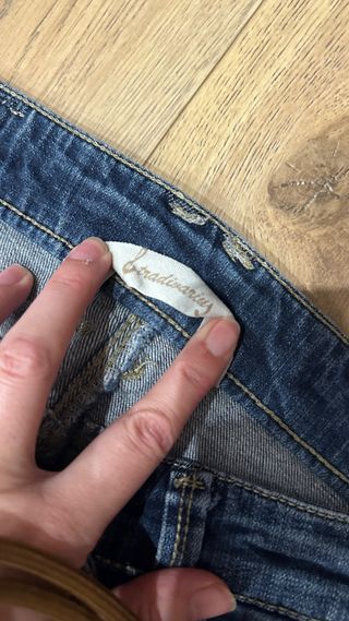 Vaqueros Stradivarius Azules Talla 40