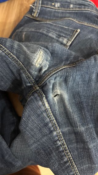 Vaqueros Stradivarius Azules Talla 40