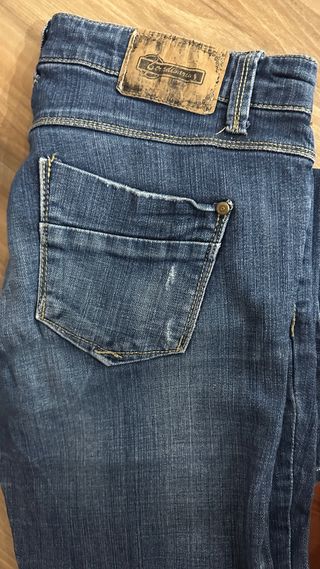 Vaqueros Stradivarius Azules Talla 40