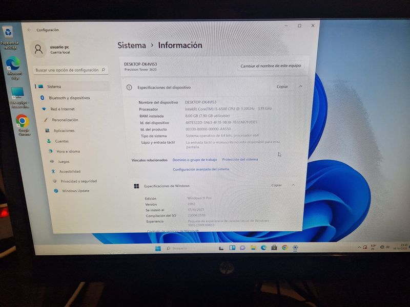 Ordenador Dell Precision Core i5 Completo afbeelding 5