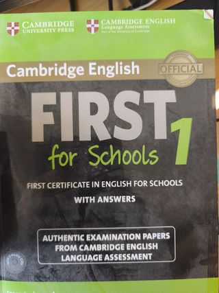 Cambridge B2 First for school 1