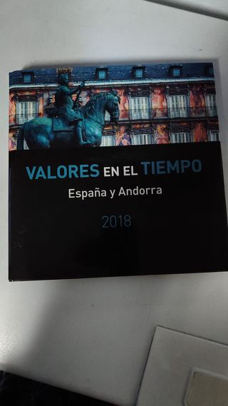 Valores en el Tiempo: Sellos España-Andorra 2018