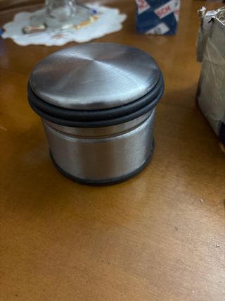 Tope de puerta acero inoxidable