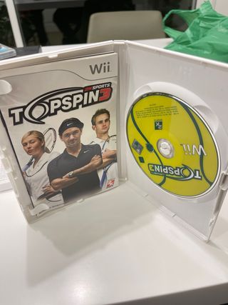 Juegos Wii: Grand Slam Tennis, Top Spin 3, Mario &