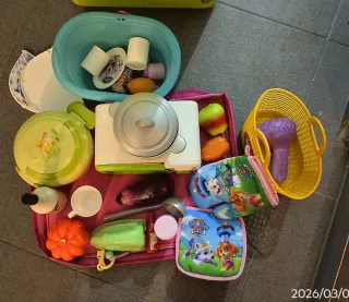 Cocina de juguete Happy Kitchen rosa