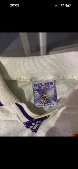 Equipación Real Madrid 94/96 Kelme