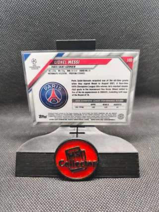 Lionel Messi Topps Chrome Sapphire