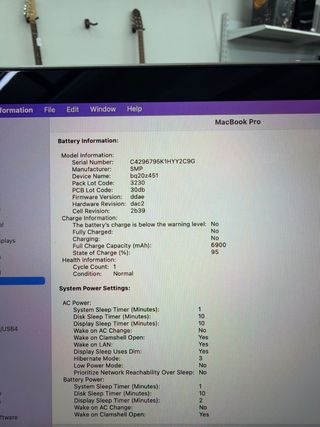 MacBook Pro 15” 2018 i7 16GB RAM 500GB SSD