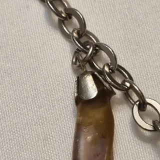 Collar Vintage Amatista Natural Colgantes