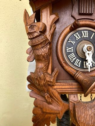 Orologio a cucù con cervo