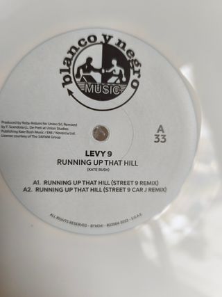 Levy 9 / Patty Dart – Running Up That Hill / Frede