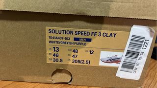 Asics Solution FF Zapatillas Naranja Blanco