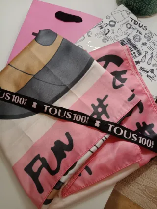 Pañuelo Tous Bold Rosa