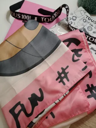 Pañuelo Tous Bold Rosa