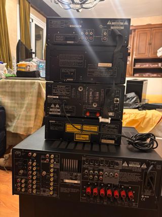 Sistema de sonido completo Bose + Denon + Pioneer