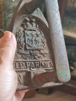 Lote 2 Planchas Hierro Antiguo Vintage