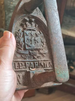 Lote 2 Planchas Hierro Antiguo Vintage