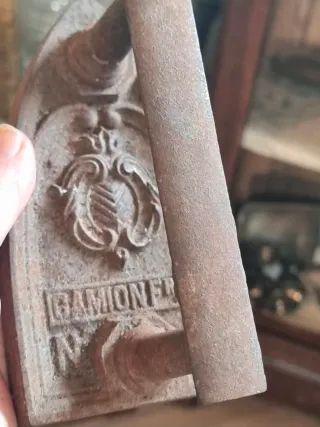 Lote 2 Planchas Hierro Antiguo Vintage