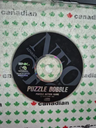 Puzzle Bobble Neo Geo CD
