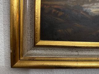 Cuadro de caza vintage