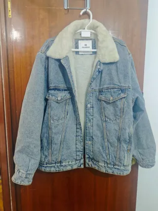 Chaqueta Vaquera Pull&Bear Hombre Azul