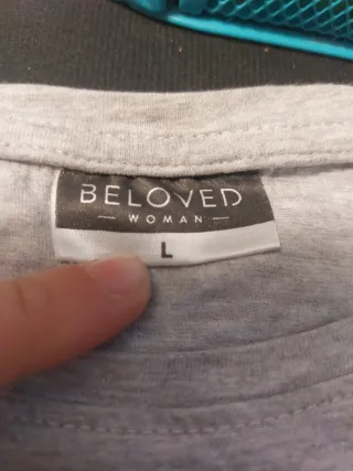 Camiseta gris Hello talla M