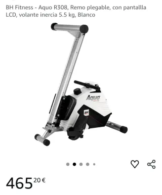 BH Aquo Rower Remo Magnético