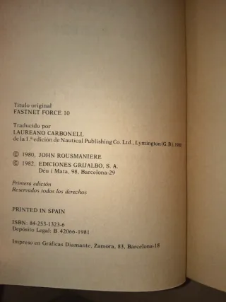 La Regata de la Muerte Fastnet Force 10