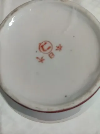 Juego de té chino vintage dragón