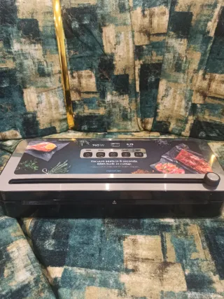 Envasadora Cecotec Sealvac 140 Steelcut