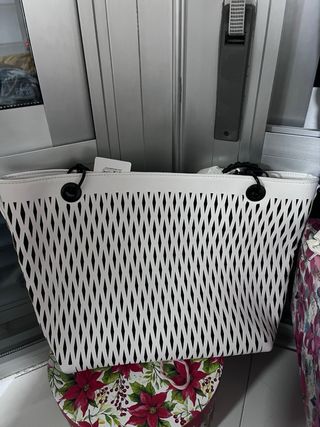 Bolso Desigual Blanco Grande Verano