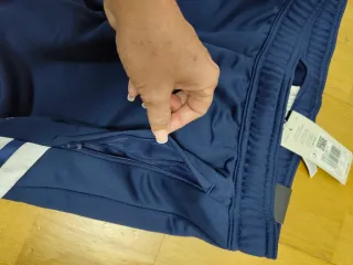 Pantalón deportivo Adidas azul nuevo