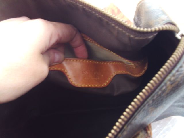 Borsa Louis Vuitton modello Speed Vintage in pelle, 30