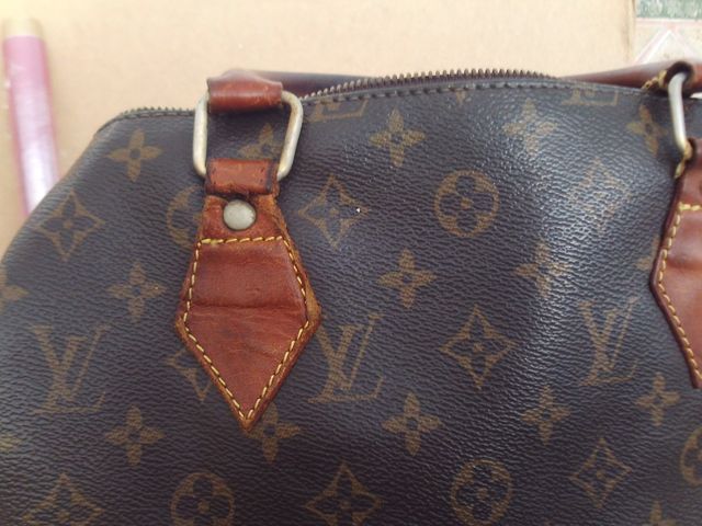 Borsa Louis Vuitton modello Speed Vintage in pelle, 30