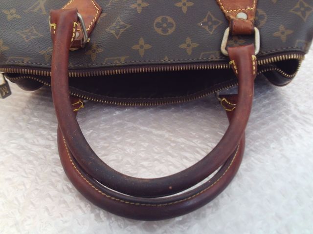 Borsa Louis Vuitton modello Speed Vintage in pelle, 30
