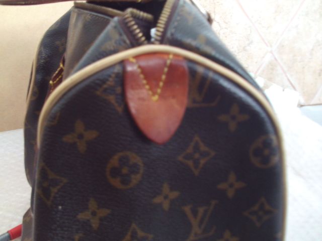 Borsa Louis Vuitton modello Speed Vintage in pelle, 30