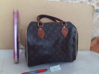 bolso louis vuitton  modelo speed vintage piel, 30