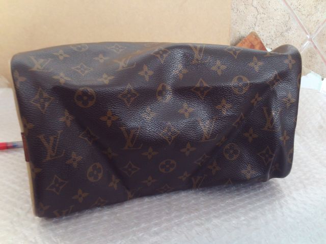 Borsa Louis Vuitton modello Speed Vintage in pelle, 30