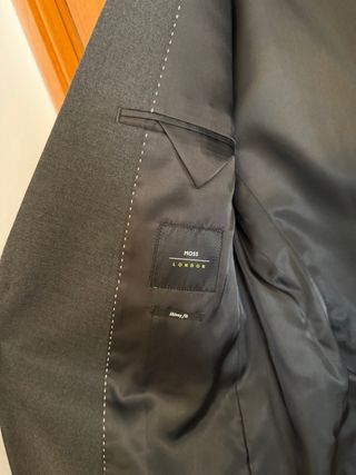 Traje formal gris Moss