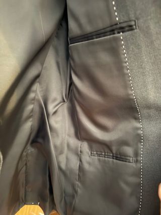 Traje formal gris Moss