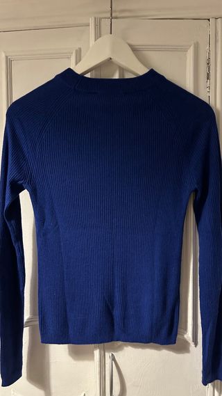 Jersey Mango azul eléctrico