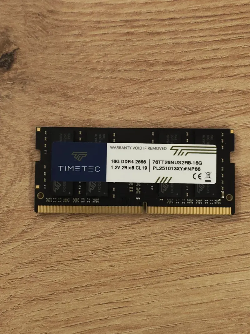 Timetec 16GB DDR4 2666MHz RAM para portátil - Testada